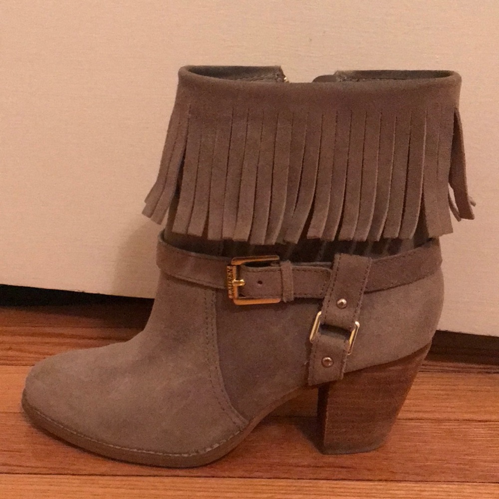 Ralph Lauren Fringe Booties